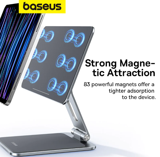 Baseus MagStable Series Magnetic Tablet Stand for iPad 12.9″ Space Grey