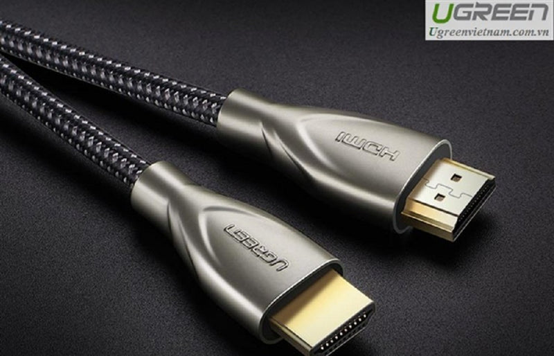 UGREEN HDMI Carbon Fiber Zinc Alloy Cable 2m (Gray)  - CLEARANCE