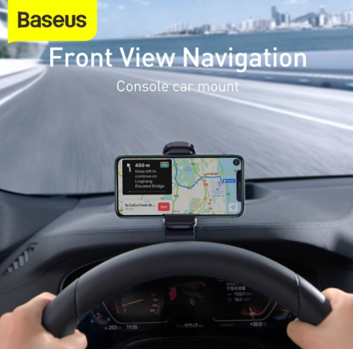 Baseus Big Mouth Pro Phone Car Mount Black