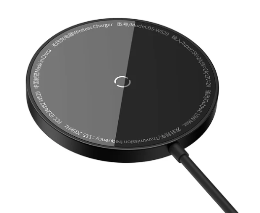 Baseus Simple Mini3 Magnetic Wireless Charger 15W Black