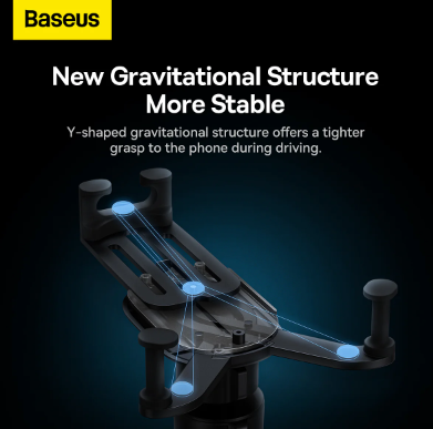 Baseus Stable Gravitational Car Mount Air (Air Outlet Version) Black