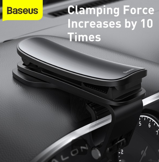 Baseus Big Mouth Pro Phone Car Mount Black