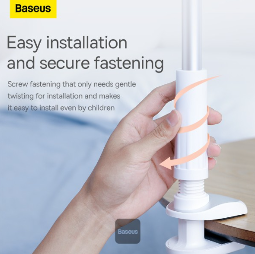 Baseus Unlimited Adjustment Lazy Phone Holder Grey