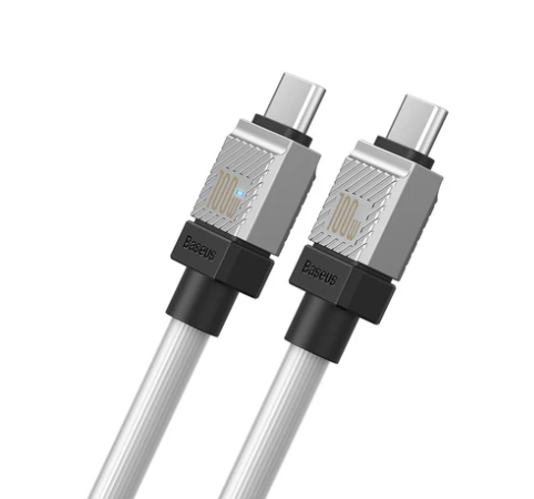 Baseus Dynamic Series Fast Charging Data Cable Type-C to Type-C 100W 1m White