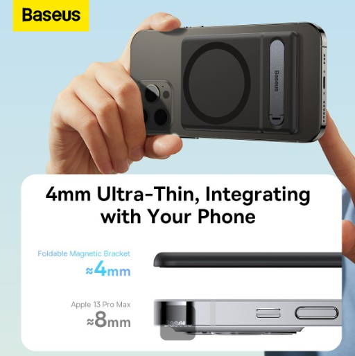 Baseus Foldable Bracket Black for Mobile Phone