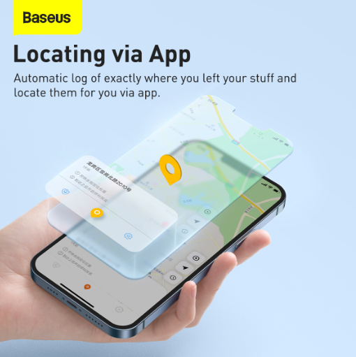 Baseus T2 Pro Smart Device Tracker Tag White