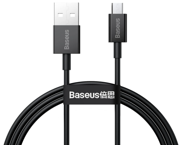 Baseus Superior Series Fast Charging Data Cable USB to Micro 2A 1m Black