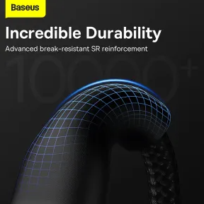 Baseus Flash Series Ⅱ, 3 Simultaneous Fast Charging Data Cable USB to Micro USB+Lightning +USB C 100W 1.2m Black