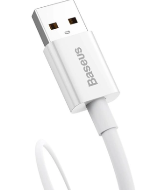 Baseus Superior Series Fast Charging Data Cable USB to Type-C 100W 1m Moon White