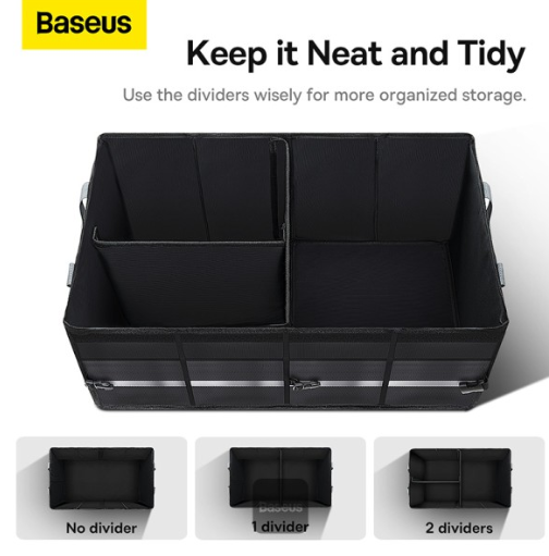 Baseus OrganizeFun Series Car Storage Box 60L Cluster Black