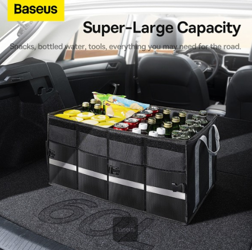 Baseus OrganizeFun Series Car Storage Box 60L Cluster Black