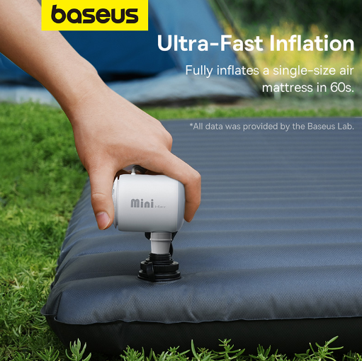 Baseus PocketGo Portable Air Pump Stellar White