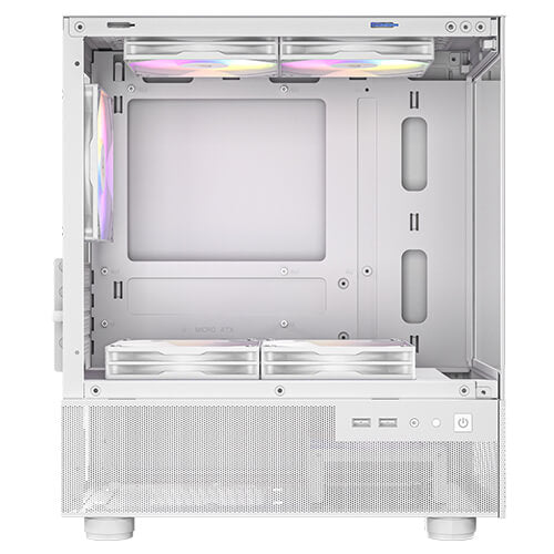 Antec CX200M RGB Elite Mid Tower Case White