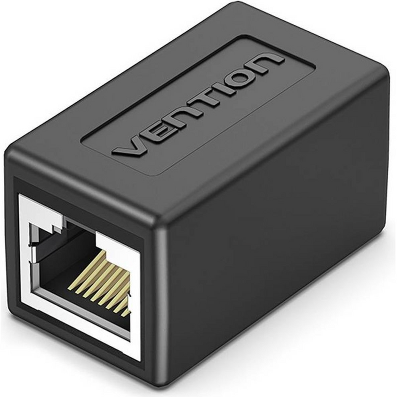 Vention Cat.6 FTP Keystone Jack Coupler Black