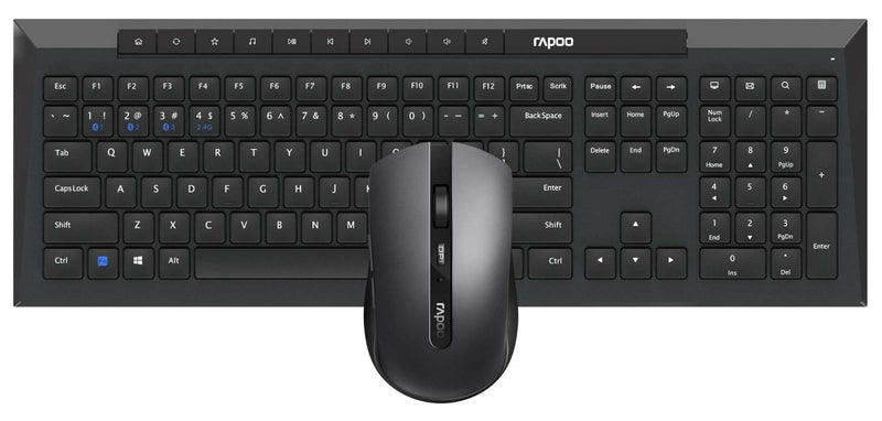 Rapoo 8210M Multi-mode Wireless Keyboard and Mouse