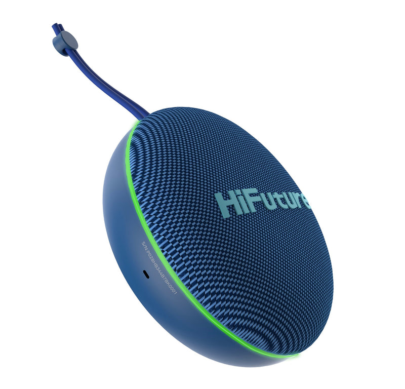 HiFuture Altus Outdoor Bluetooth Speaker 10W, 8 hours Playtime, Blue