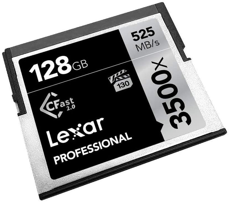 Lexar Professional 3500x 128GB CFast Compact Flash 2.0 Card*