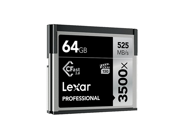 Lexar Professional 3500x 64GB CFast Compact Flash 2.0 Card*