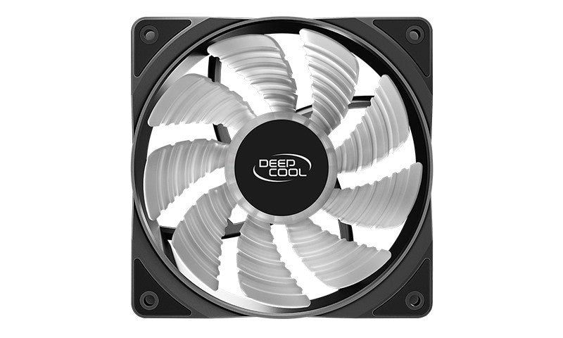 Deepcool 12CM high brightness RGB case fan 3 pack with 4 port fan hub