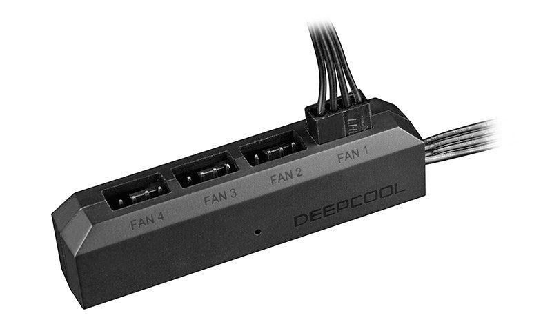 Deepcool Fan Hub, PWM 4 Fans, 4 Pin